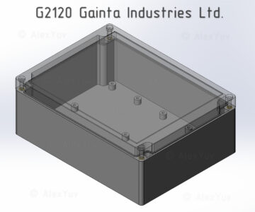 3D модель 3D модель гермобокса Gainta G2120. Герметичный корпус.