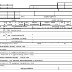 Чертеж Разработка технологического процесса механической обработки детали фланца