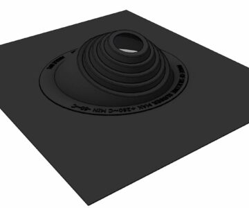 3D модель Проходка кровельная 75-200мм, угол №1