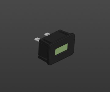 3D модель Счетчик моточасов JX1001A
