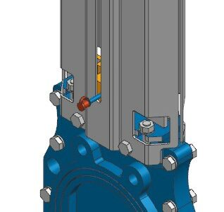 3D модель Шиберный затвор von Roll hydro 174005