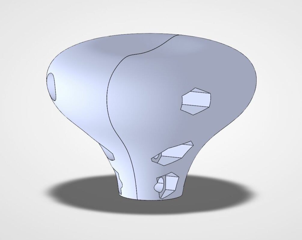 3D модель Рукоятка для кофемолки