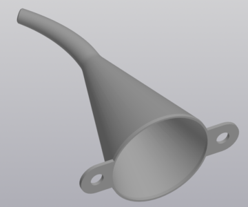 3D модель Воронка для заливки