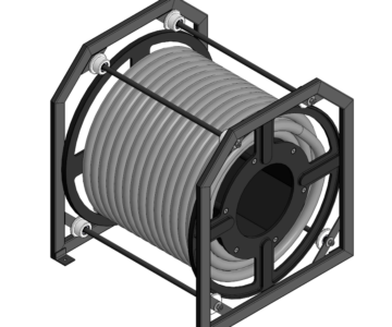 3D модель Катушка кабельная каркасная