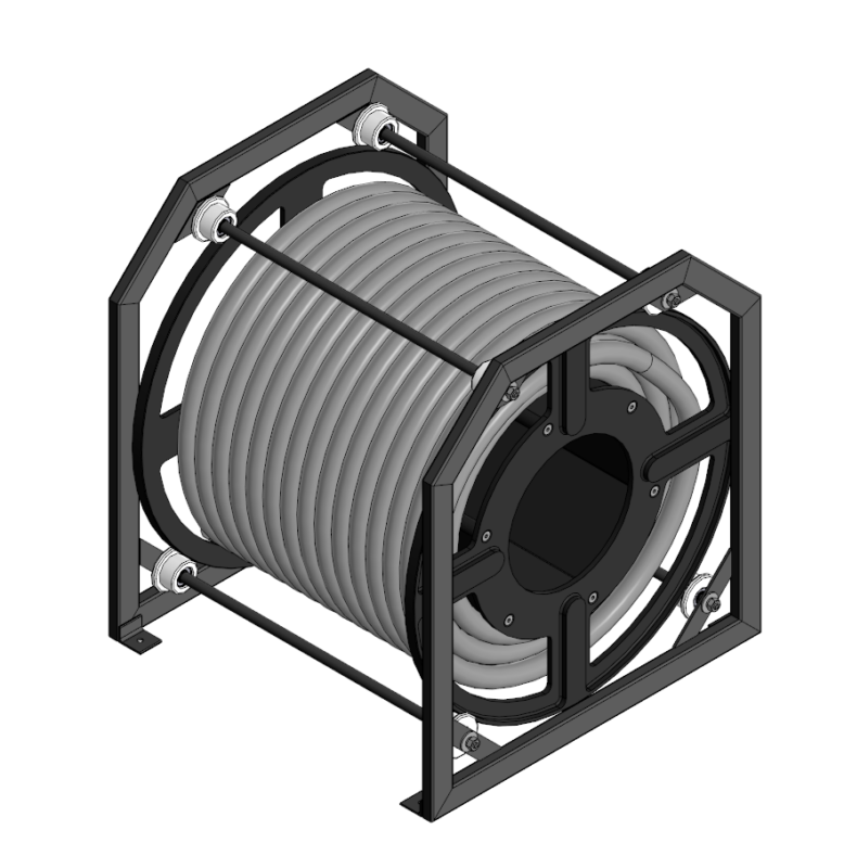 3D модель Катушка кабельная каркасная