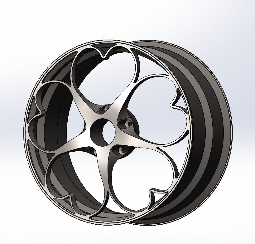 3D модель Автомобильный диск r20×10J