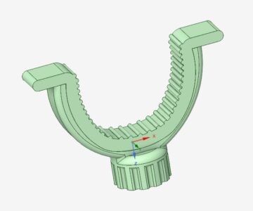 3D модель Упор для ружья
