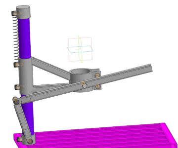 3D модель Стойка для дрели