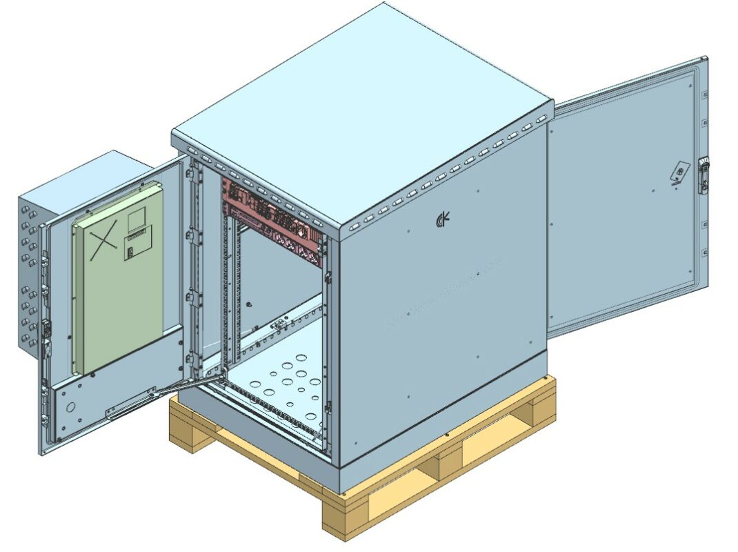 3D модель Уличный всепогодный шкаф ШТВ-1-18.7.9-К3АА-ТК-МС3