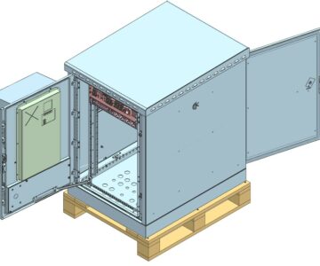 3D модель Уличный всепогодный шкаф ШТВ-1-18.7.9-К3АА-ТК-МС3