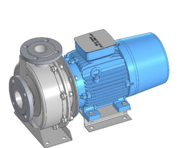 3D модель Насос Ампика ХМ 65-50-200_2-АМ