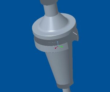3D модель Цанговый патрон BT40-ER11-100