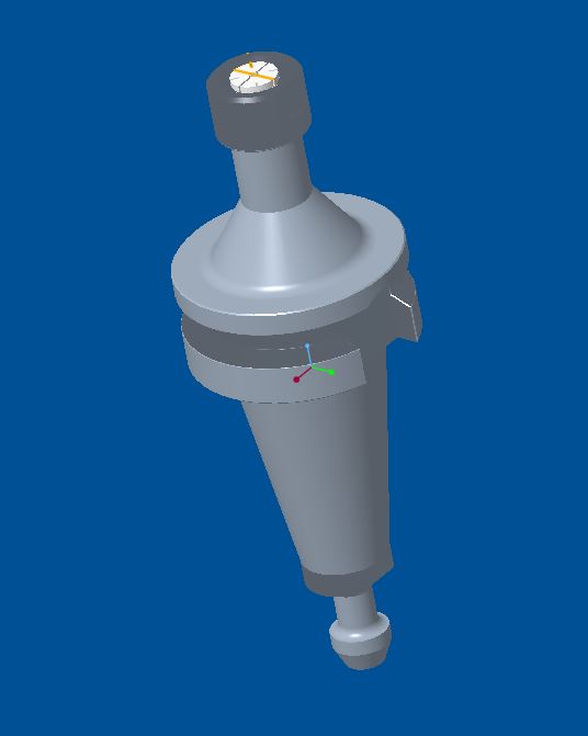 3D модель Цанговый патрон BT40-ER11-100