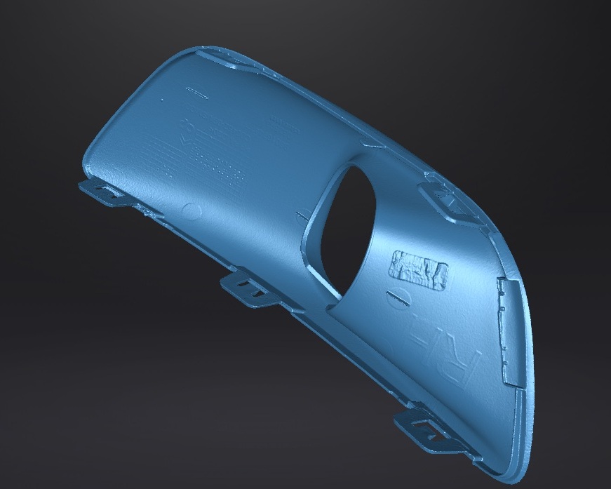 3D модель Рамка противотуманки c4 pıcasso