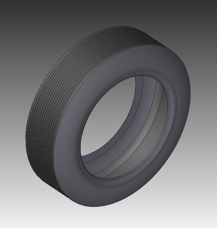 3D модель Шина 295_60 R22.5
