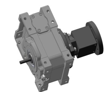 3D модель Редуктор мод. W110 U P80 B14 i=56