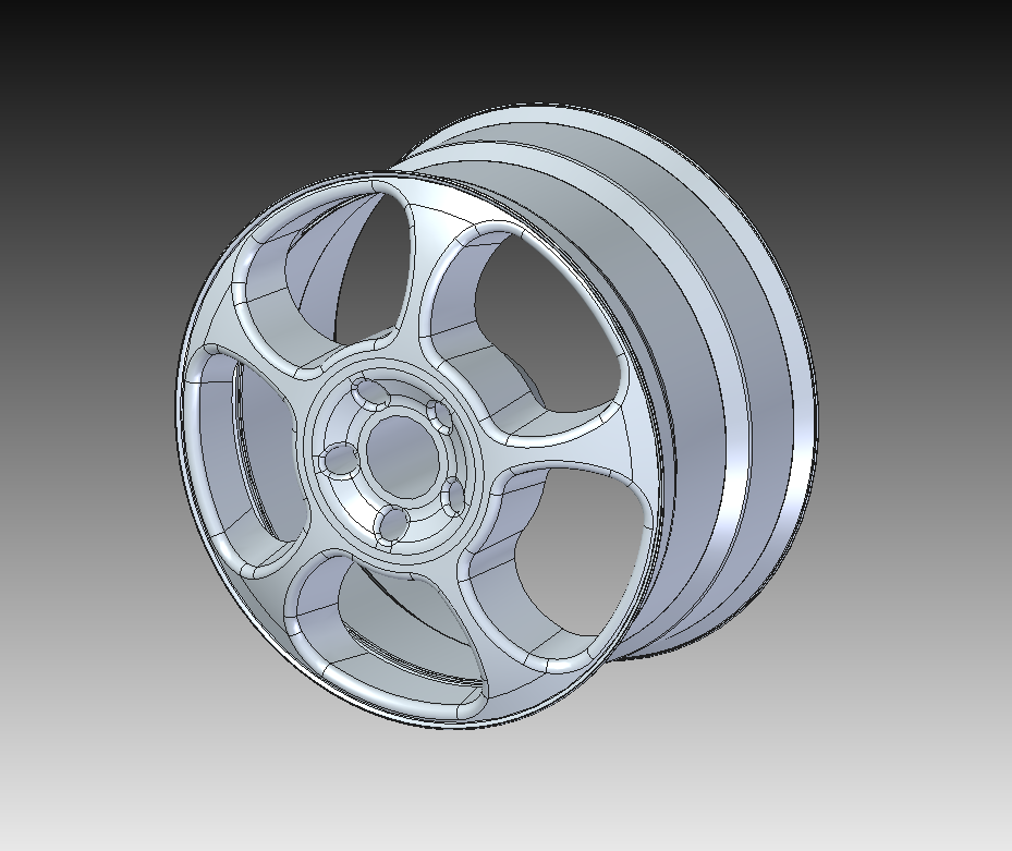3D модель 19" обод колеса BMW