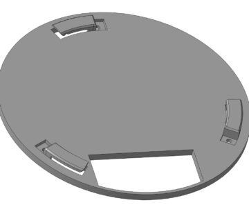 Чертеж Потолочное крепление Eltex WEP-2AC