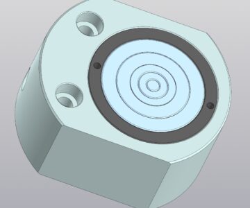 3D модель Модель домкрата ДН-30М53Т
