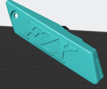 3D модель Накладка FZX750.4041424344 Yamaha fzx 750