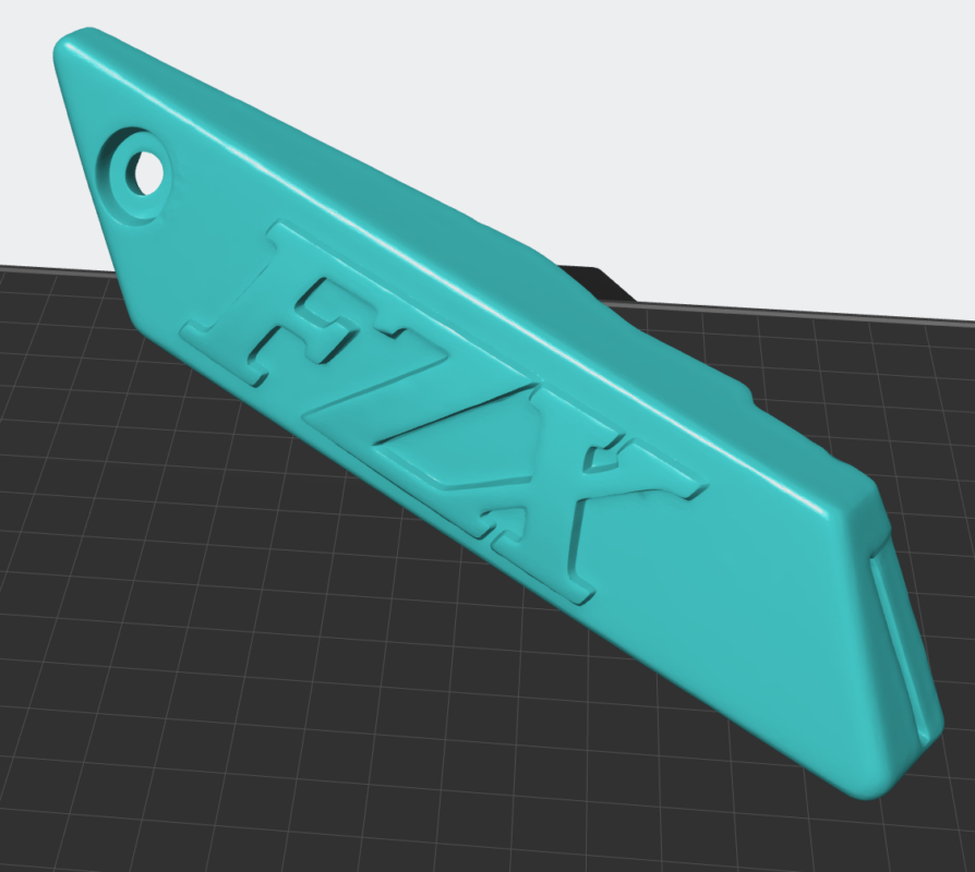 3D модель Накладка FZX750.4041424344 Yamaha fzx 750
