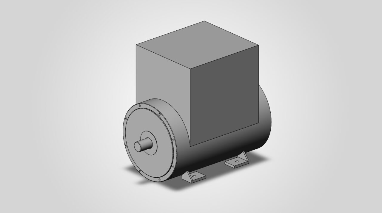 3D модель Генератор БГ-30М-4