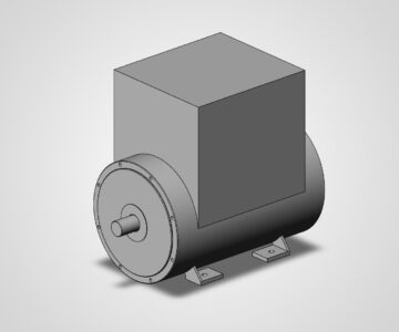 3D модель Генератор БГ-30М-4