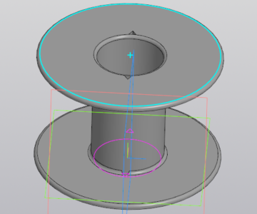 3D модель Бобина для монтажного провода