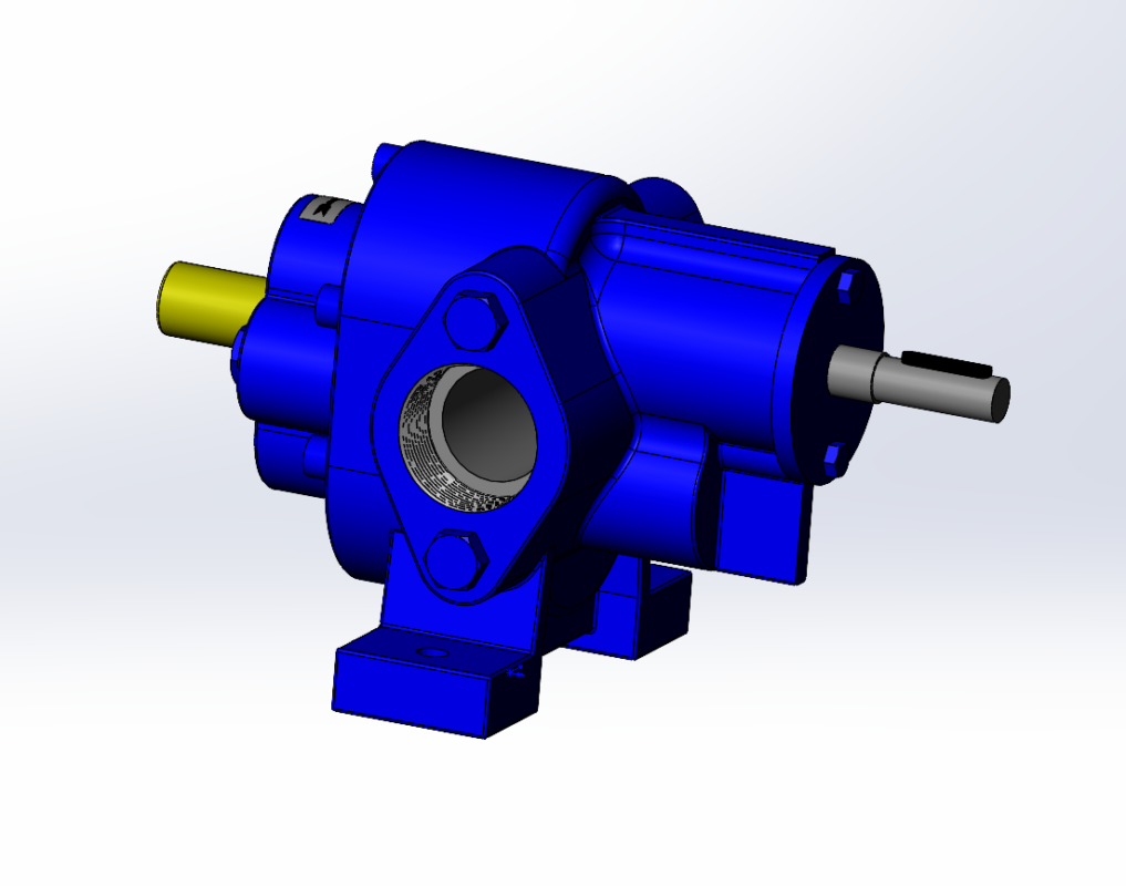 3D модель Насос GVR Pompe-Madrog MPA B-A050V-BP00