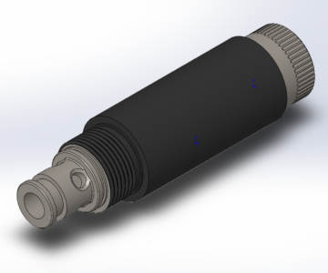 3D модель Гидропредохранитель 005.544.000 и катушка C36D012DC