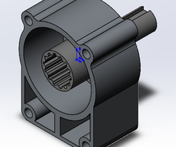 3D модель Опора SP-U1P и муфта B-U1P