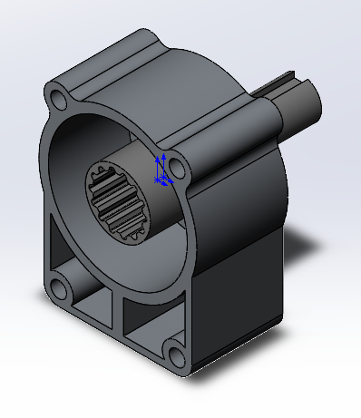 3D модель Опора SP-U1P и муфта B-U1P
