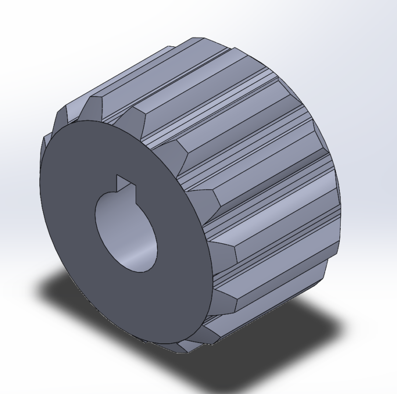 3D модель Опора SP-U1P и муфта B-U1P