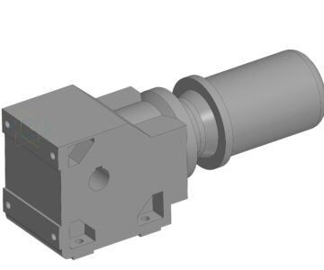 3D модель Мотор редуктор KA57