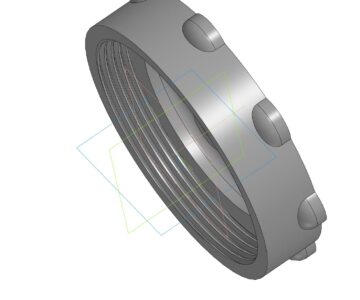 3D модель Крышка бака на УРАЛ АТНП