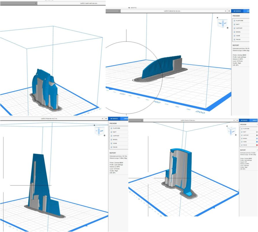 3D модель 3D модель советского истребителя Второй мировой войны ЛаГГ-3