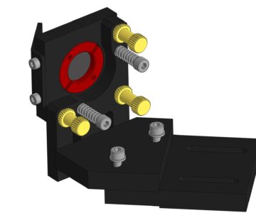3D модель Зеркало лазерного CO станка