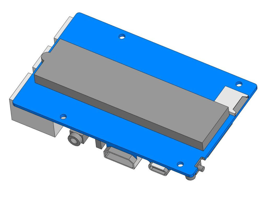 3D модель 3D модель Orange Pi 4 Pro v.1.3.2