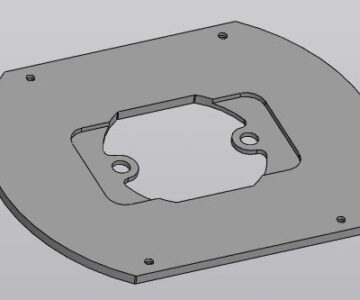 3D модель Площадка фрезера RYOBI RRT1600