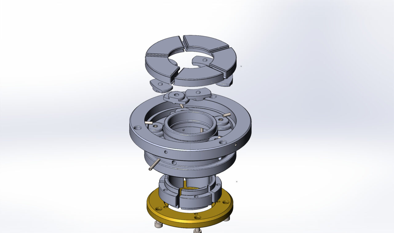 3D модель Подшипник опорно-упорный от мультипликатора Sundyne K-201