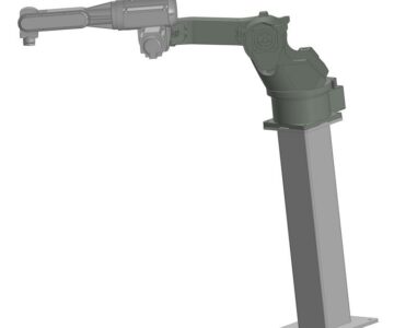 3D модель Модель Робота-Манипулятора 6 Осей модель NIS1519