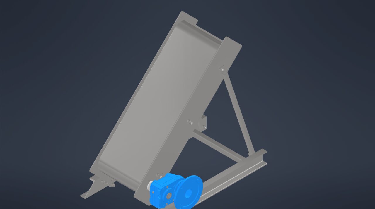 3D модель Сепаратор магнитный для разделения металлических включений