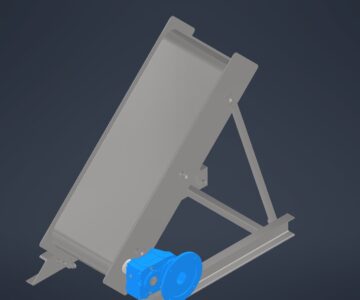 3D модель Сепаратор магнитный для разделения металлических включений