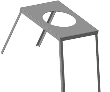 3D модель Подказанник складной