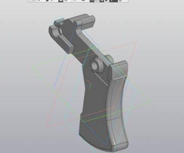 3D модель Кнопка триммера курок газа BC/GBC-026/033/043