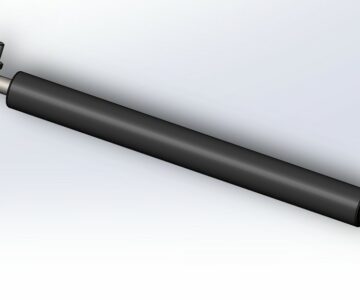 3D модель Газовый упор МАЗ 14.6308010