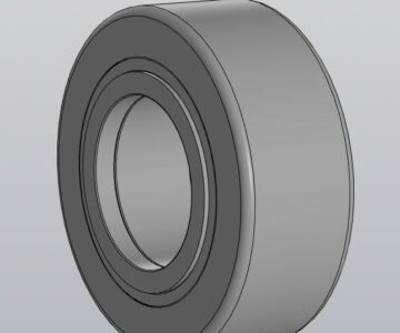 3D модель Опорный ролик NUTR40