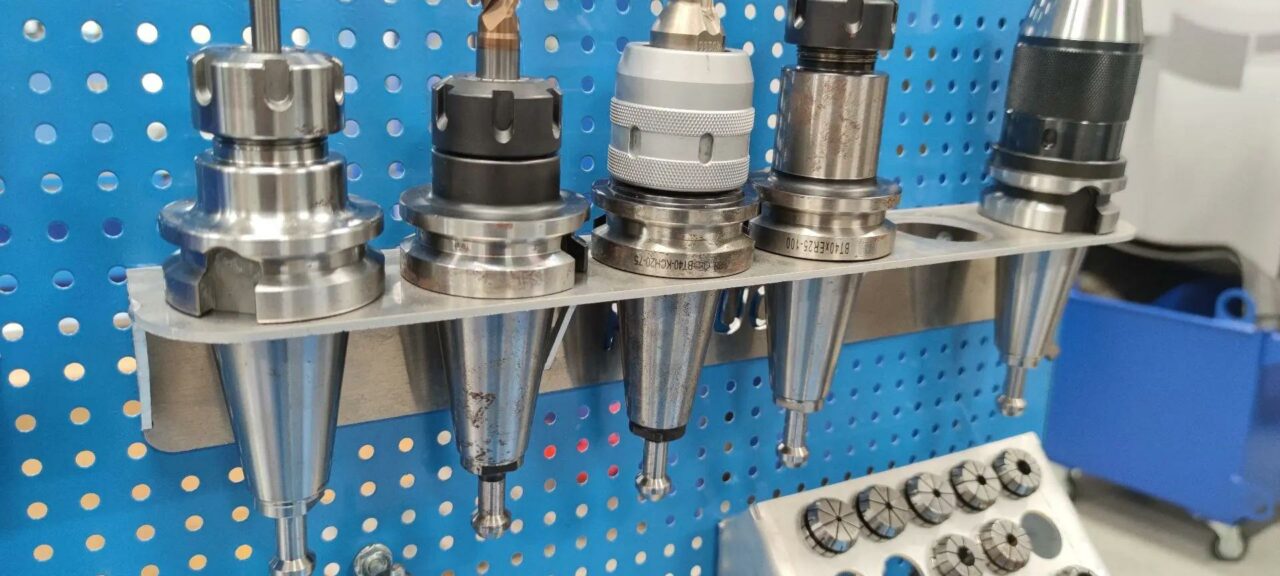 3D модель Модель стойки под конуса BT-40 (FANUC)