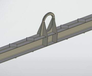 3D модель Линейная траверса