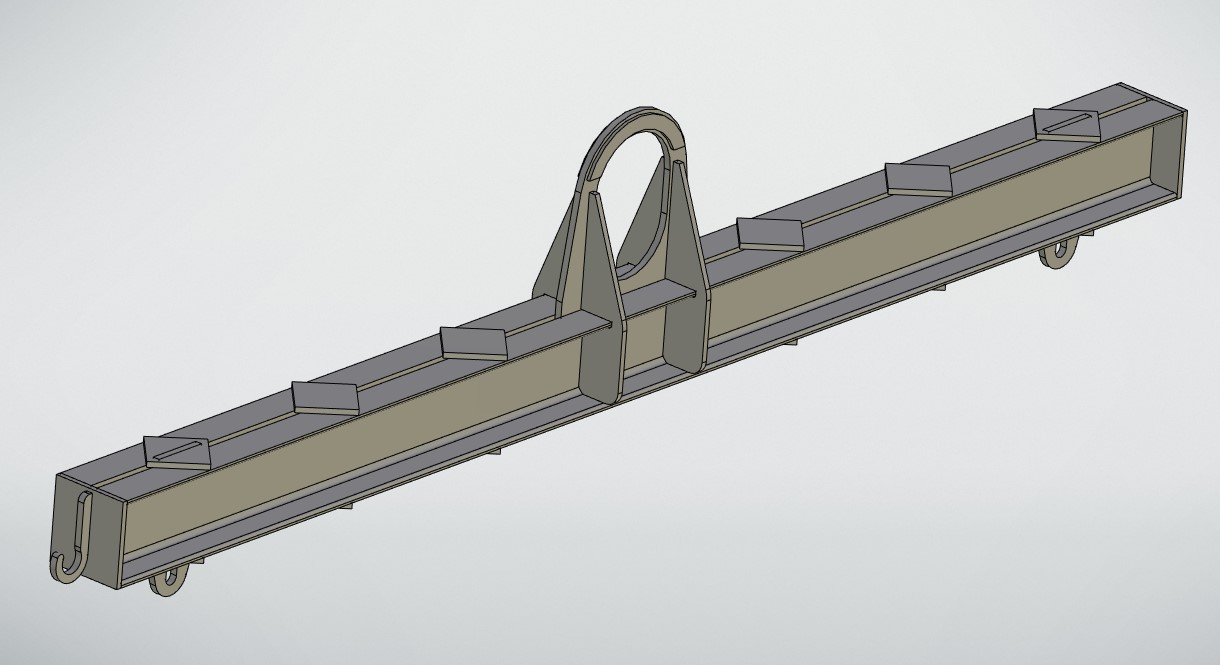 3D модель Линейная траверса